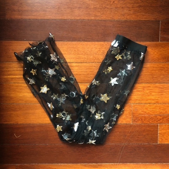 Beginning Boutique Star Mesh Trousers - Picture 6 of 7